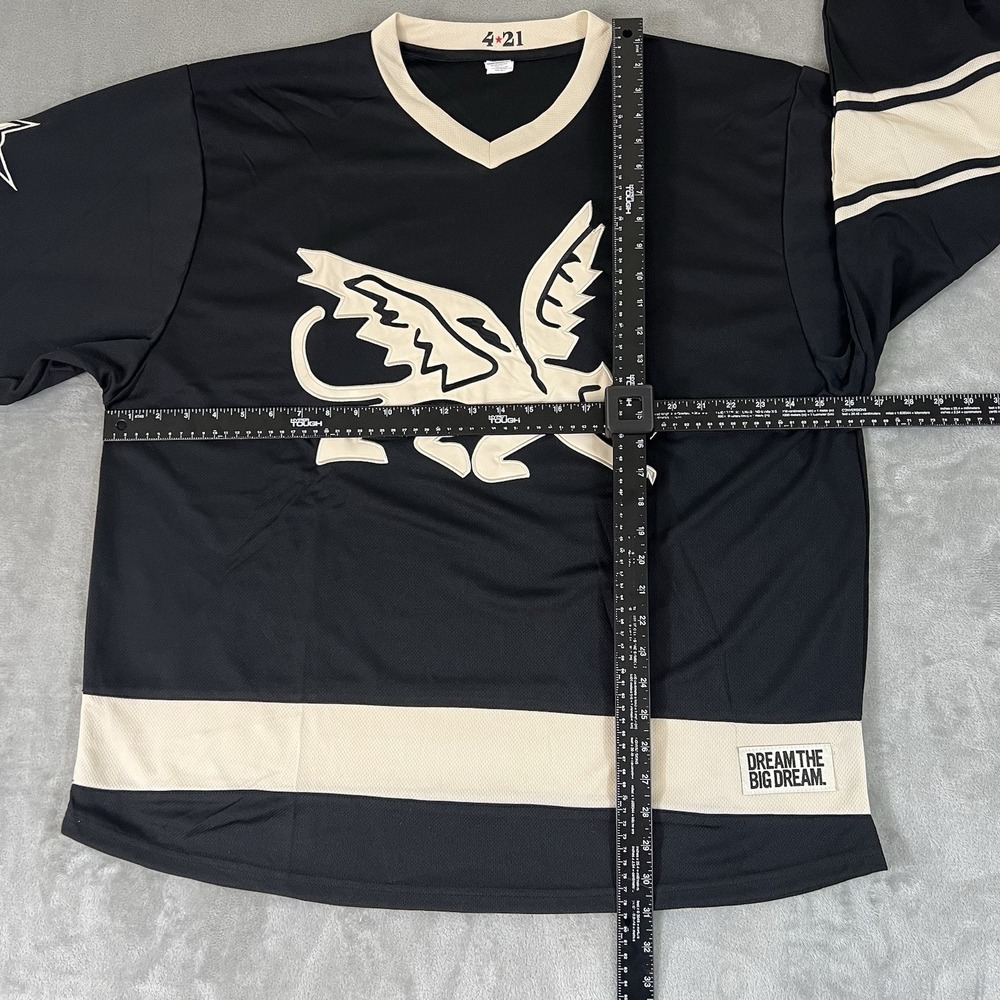 Dallas Stars Rangers City Connect Johnston Peagle Hockey Jersey Mens Sz XL #53 - Picture 4 of 8